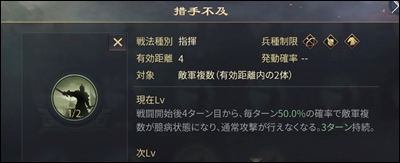 大三国志、戦法の重複衝突の見分け方！発動順番重視のおすすめ編成！6
