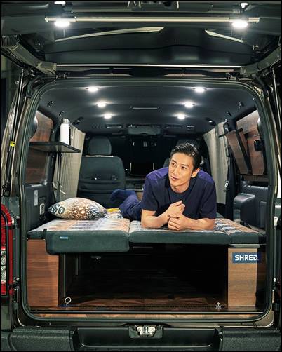 伊勢谷友介のハイエースがすごい 値段と内装にかけた金額はいくら